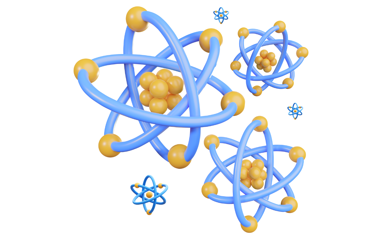 Molecular simulation graphic